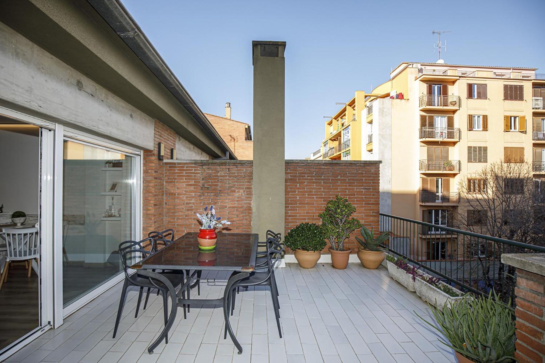 Apartamento Con Gran Terraza En Gerona Exterior foto